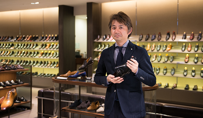 銀座の男の足もとを美しく飾る銀座三越7階「紳士靴売場」｜GINZA MITSUKOSHI