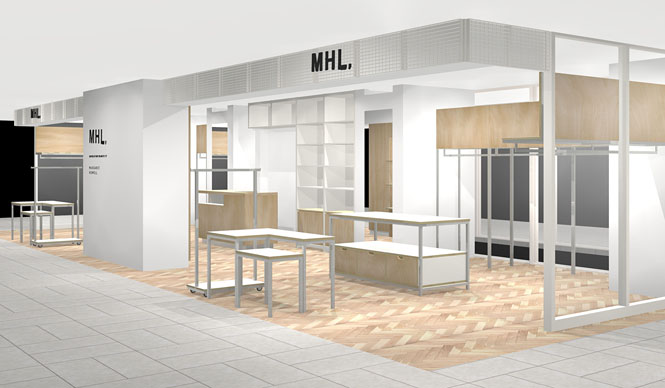 有楽町ルミネと舞浜イクスピアリに「MHL.」のショップが誕生|MARGARET HOWELL