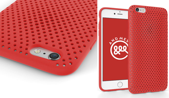 日本製の新素材“エラストマー”を採用したiPhoneケース「AndMesh」|DAQ