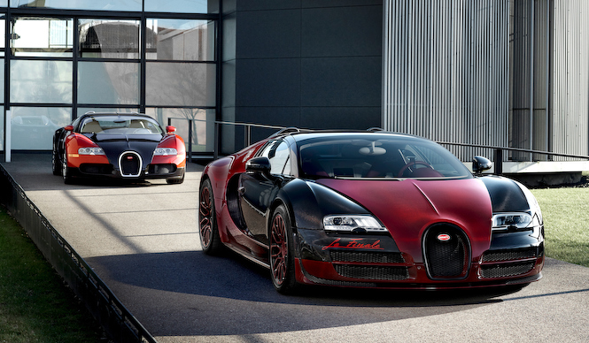 はじまりとおわりのヴェイロンを展示|Bugatti