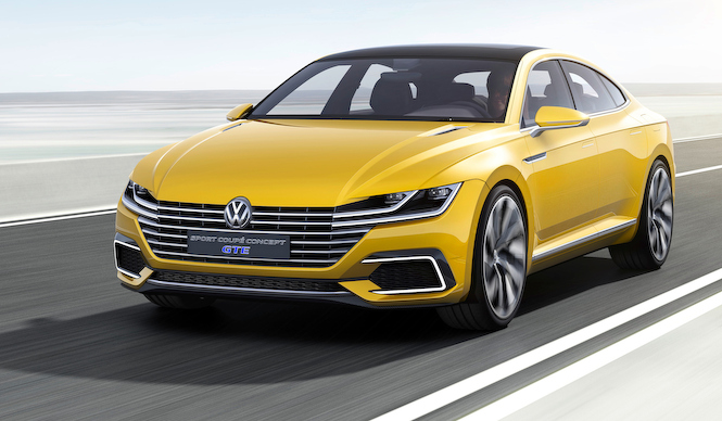 新世代フェイスの4ドアクーペ「スポーツ コンセプト クーペ」｜Volkswagen