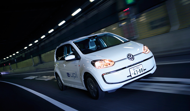 フォルクスワーゲンのEV、e-up! で湘南ドライブルートを試す|Volkswagen