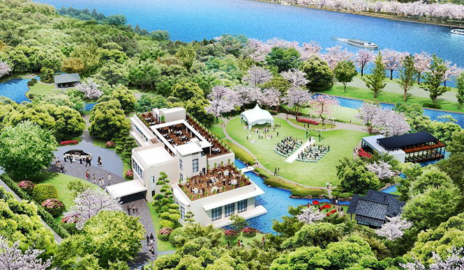 EVENT｜「ザ・ガーデンオリエンタル大阪」の広大な庭園から大阪の桜の名所を臨む ギャラリー