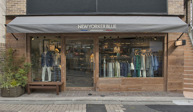 ブランドデビュー1周年を迎え、「NEWYORKER BLUE」原宿店がオープン｜NEWYORKER