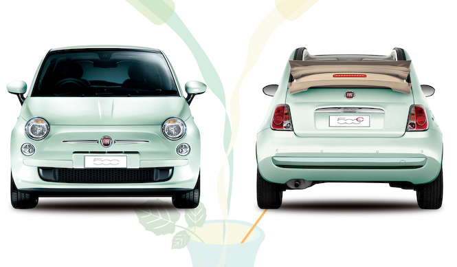 フィアット500にさわやかなミントグリーンの特別仕様車|Fiat