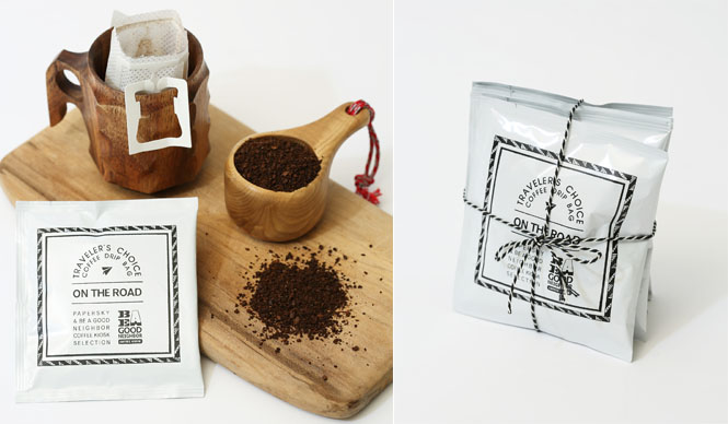 『PAPERSKY』誌とコラボレーションしたコーヒーパックセット|BE A GOOD NEIGHBOR coffee kiosk