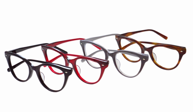 アヤメとブリンク ベースのコラボアイウェア｜ayame×blinc vase