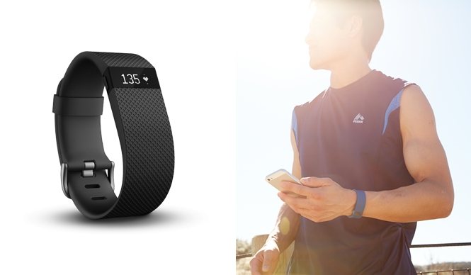 心拍数を記録する多用途のフィットネスリストバンド「Fitbit Charge HR™」｜Fitbit