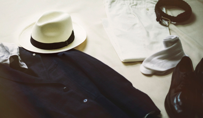 特集｜初夏を彩る、ジェントルマンの必需品 Vol.02 パナマハット