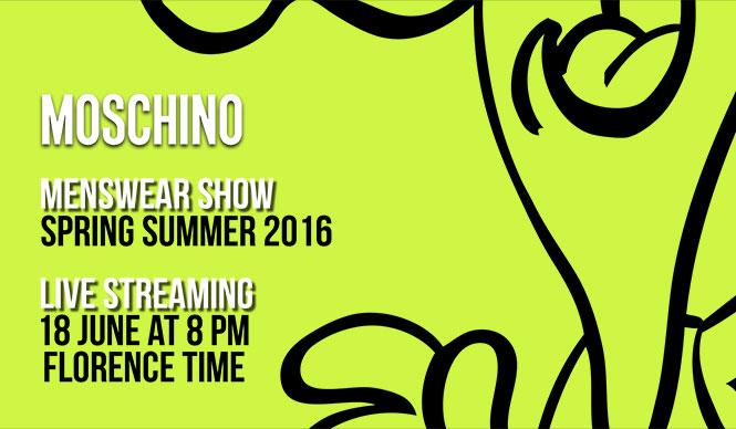 モスキーノ 2016春夏 メンズコレクションのショーをライブストリーミング|MOSCHINO