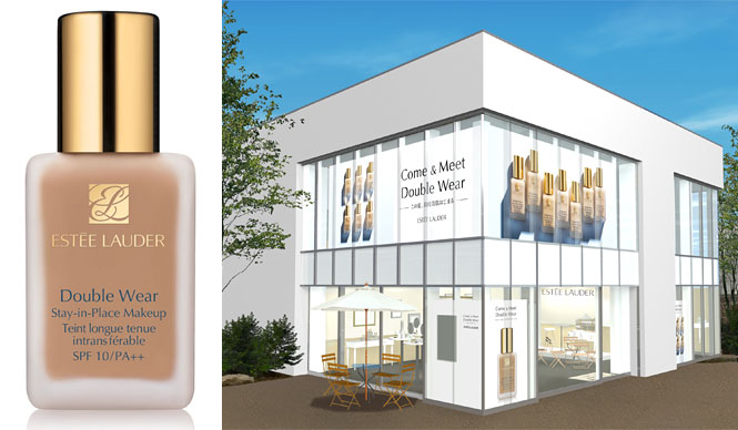 ロングセラーのファンデーション「ダブル ウェア」体験型イベントが代官山で開催|ESTÉE LAUDER
