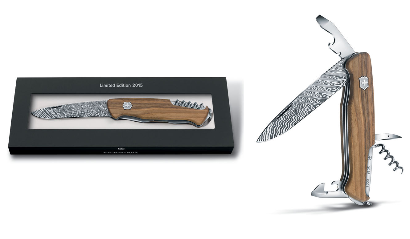 130本限定「レンジャーウッド ダマスカス リミテッドエディション2015」発売｜VICTORINOX