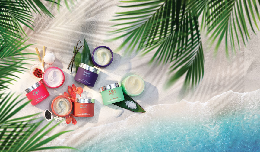 夏肌を磨く「ボディポリッシャー コレクション」発売|MOLTON BROWN