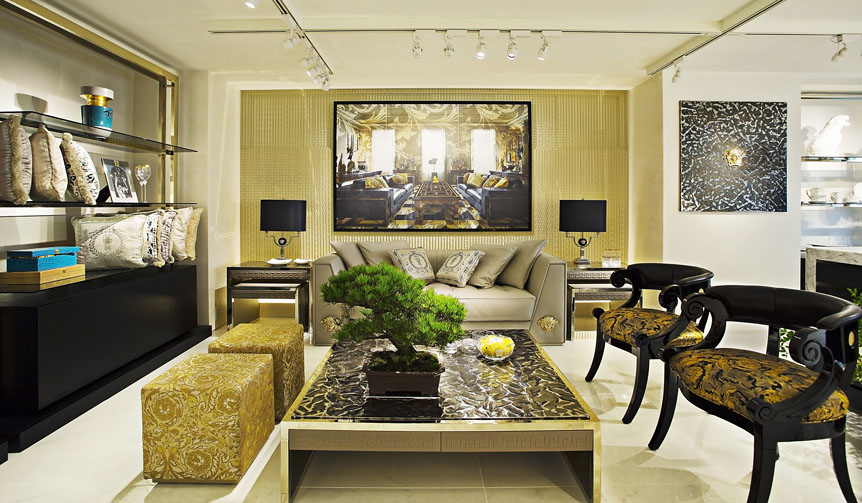 ホームコレクションを展開する「VERSACE HOME 銀座店」オープン|VERSACE