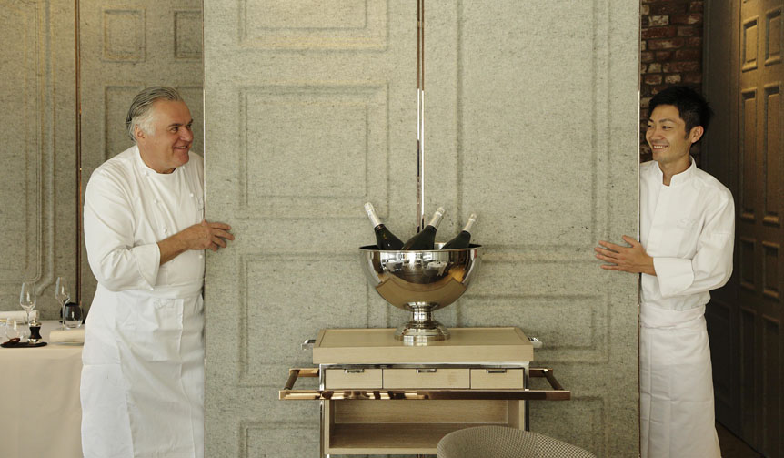 銀座の隠れ家フレンチ「ドミニク・ブシェ トーキョー」移転オープン｜DOMINIQUE BOUCHET TOKYO