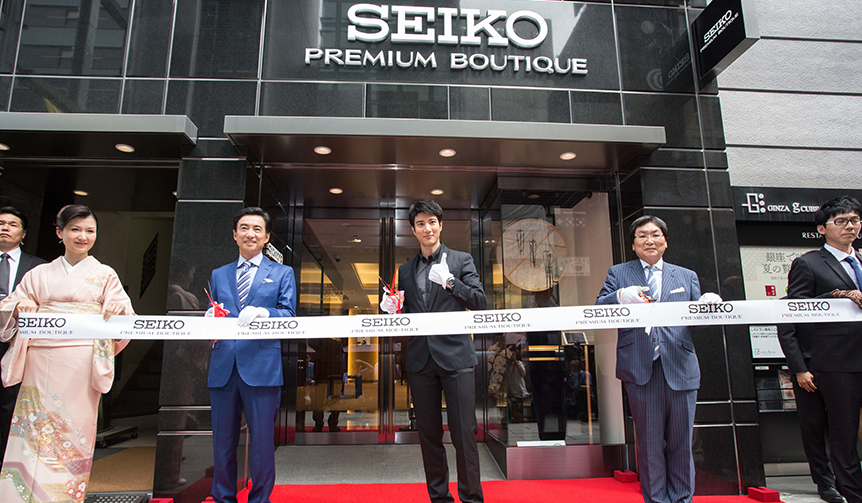 世界初「セイコープレミアムブティック」東京・銀座にオープン|SEIKO