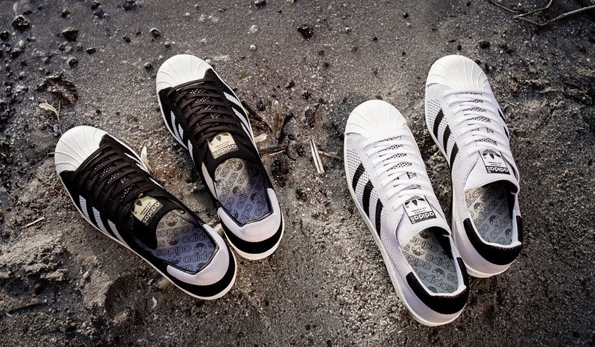 夏向けの軽量な「SUPERSTAR 80S PRIMEKNIT」登場|adidas consortium
