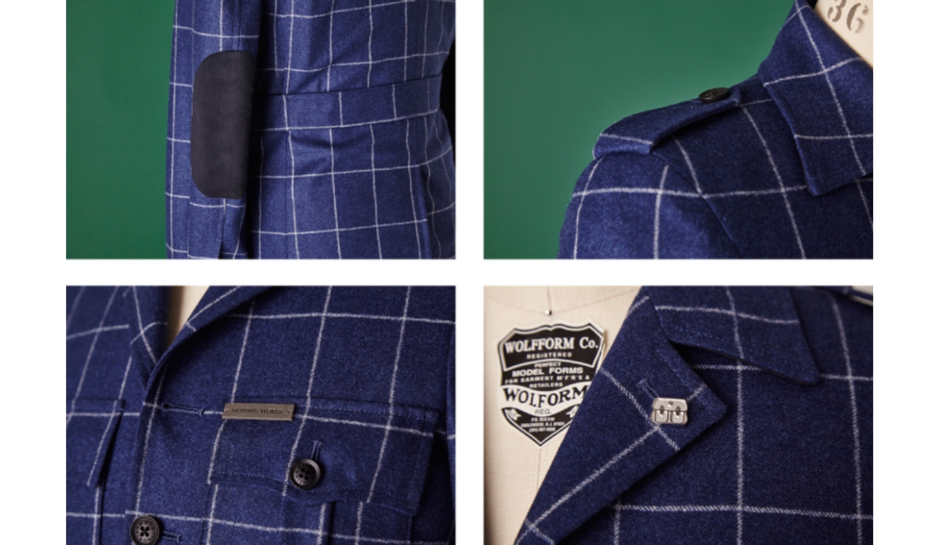 サファリジャケットのアニバーサリーモデルを共同製作|azabu tailor × HUNTING WORLD