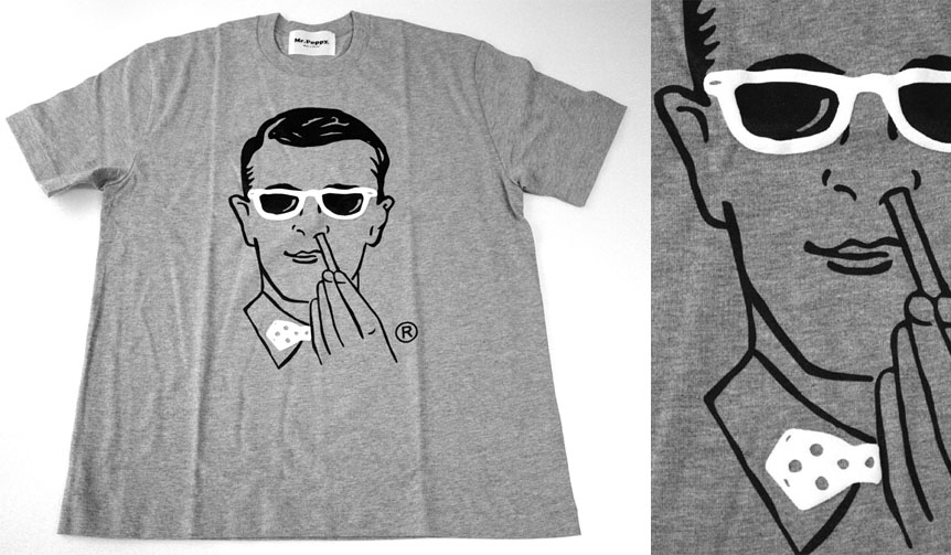 「Mr.Poppy」Tシャツが発売|H? Katsukawa from Tokyo
