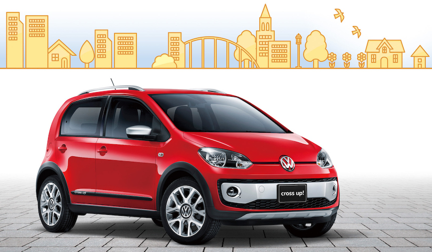 SUVルックのフォルクスワーゲン「クロス up!」日本上陸|Volkswagen