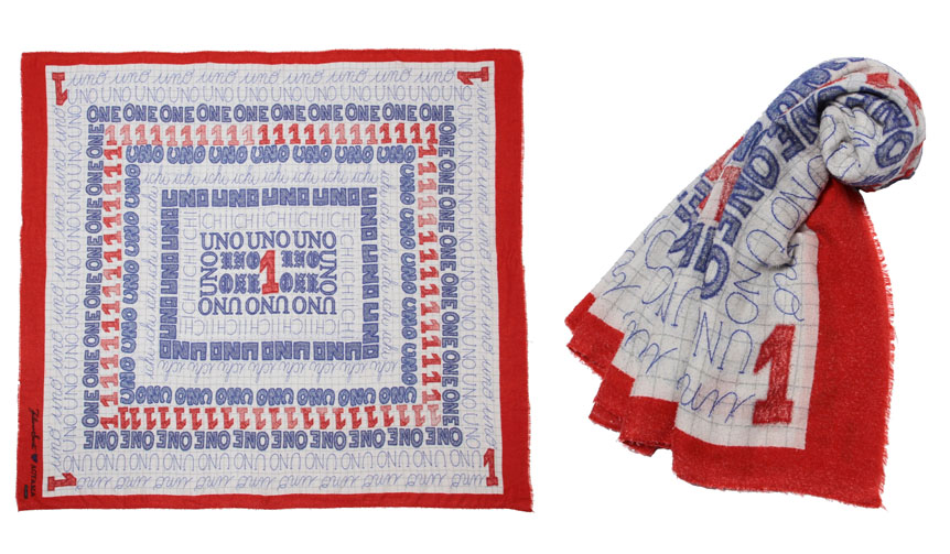 旗艦店の1周年を記念した限定ストールを発売｜FALIERO SARTI