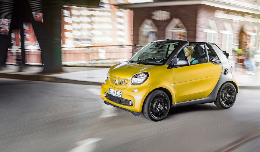 新型スマートにカブリオを追加|smart