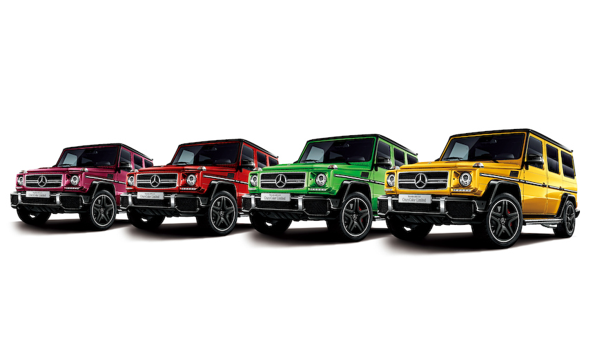 特別な5色をまとう50台限定のG 63特別仕様車｜Mercedes-AMG