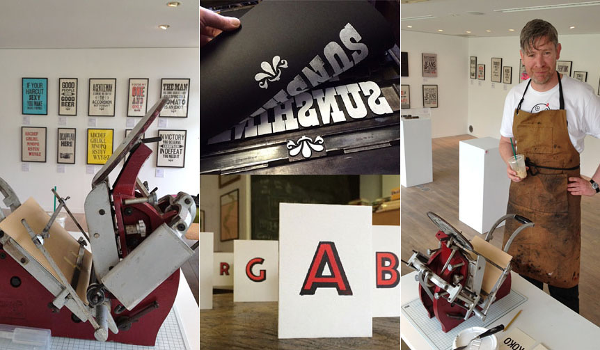 英国の活版印刷のポップアップショップを開催｜journal standard Furniture