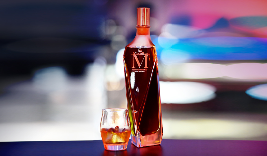 特製のクリスタルデキャンタを使用したブランド最高峰のウイスキー「ザ・マッカラン Mデキャンタ」|THE MACALLAN