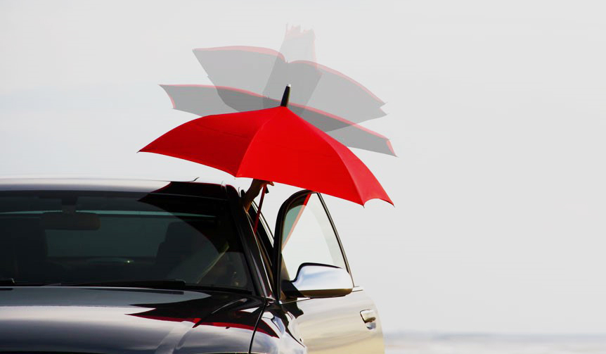 逆に開き逆に閉じる傘「GAX　UMBRELLA」が発売｜GAX