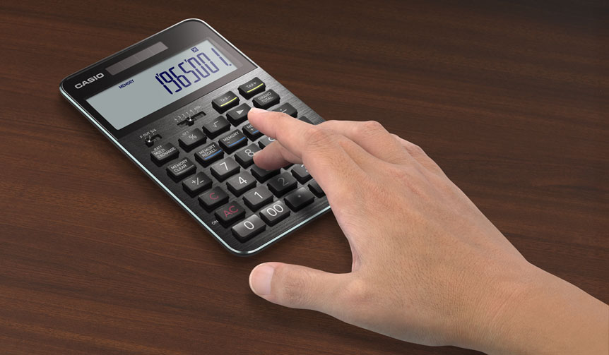 50年の電卓史にあらたな一歩を刻むフラッグシップモデル「S100」発売｜CASIO