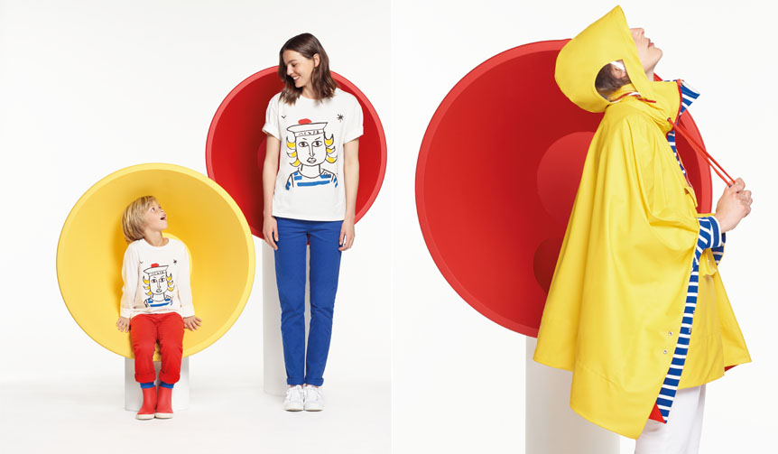 ジャン・シャルル・ドゥ・カステルバジャックとの限定コレクション発売｜PETIT BATEAU