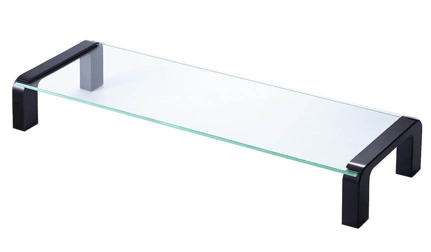 パソコンキーボードをすっきり収納できる机上台｜KING JIM