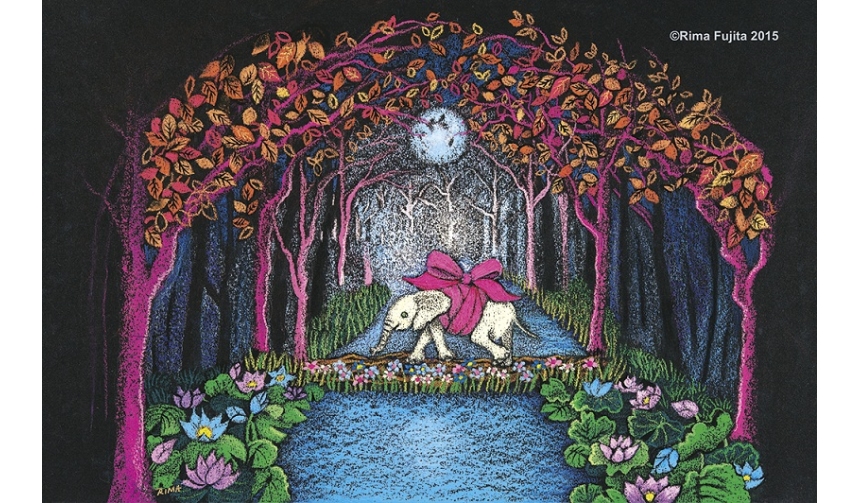 藤田理麻 新作絵画展 『Maya～幻想と魔法～』を開催｜ISETAN