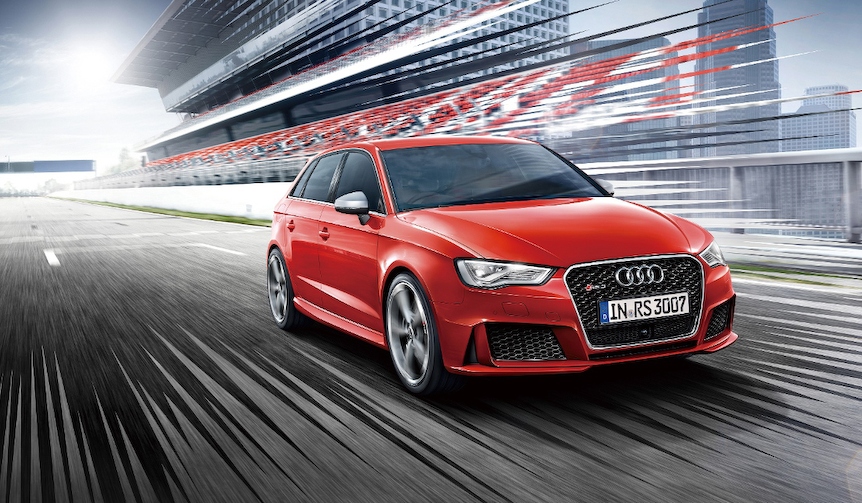 アウディのホットハッチ「RS3スポーツバック」国内導入|Audi
