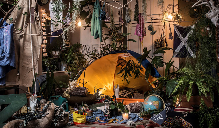 GREEN FINGERSディレクター川本諭が創造する「HERE AND THERE」｜Laforet HARAJUKU