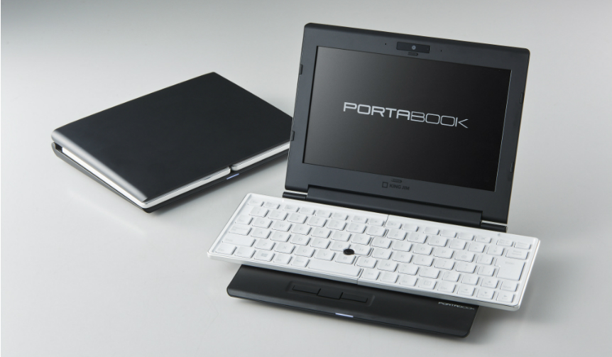 新発想のたためるモバイルPC 「ポータブック XMC10」を発表|KING JIM
