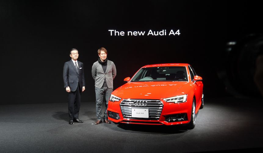 フルモデルチェンジした最新アウディA4、日本上陸|Audi