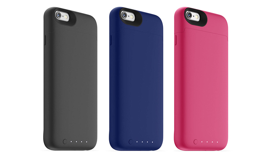 通話・再生・待受時間をパワフルに延長。超薄型のバッテリー内蔵ケース|mophie