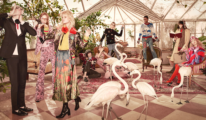 グッチ 2016年プレフォールコレクション広告ビジュアルを公開|GUCCI