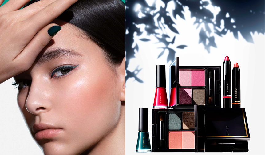 魅せる、愉しむ“色合わせ”で日差しに映える大人顔｜SUQQU