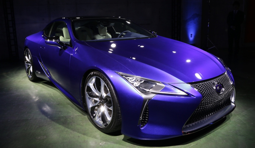 レクサスのフラッグシップクーペ「LC」日本初公開|Lexus