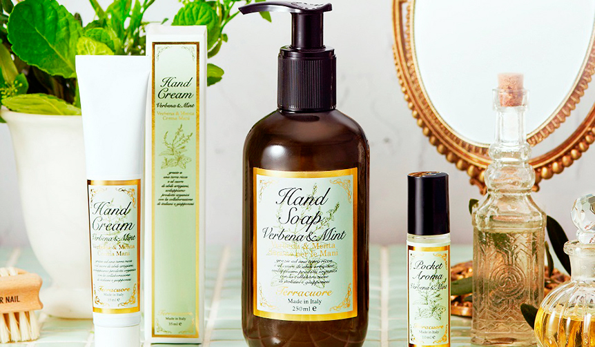 テラクオーレ フレッシュな香りの「ヴァーベナ&ミント シリーズ」新登場｜Terracuore