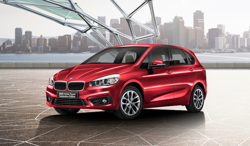 BMW100周年記念、第4弾は2シリーズ アクティブツアラー|BMW