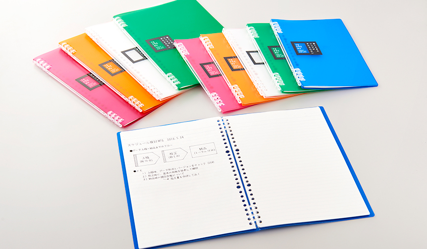 書くときにリングが手に触れない「テフレーヌ」がアップデート｜KING JIM