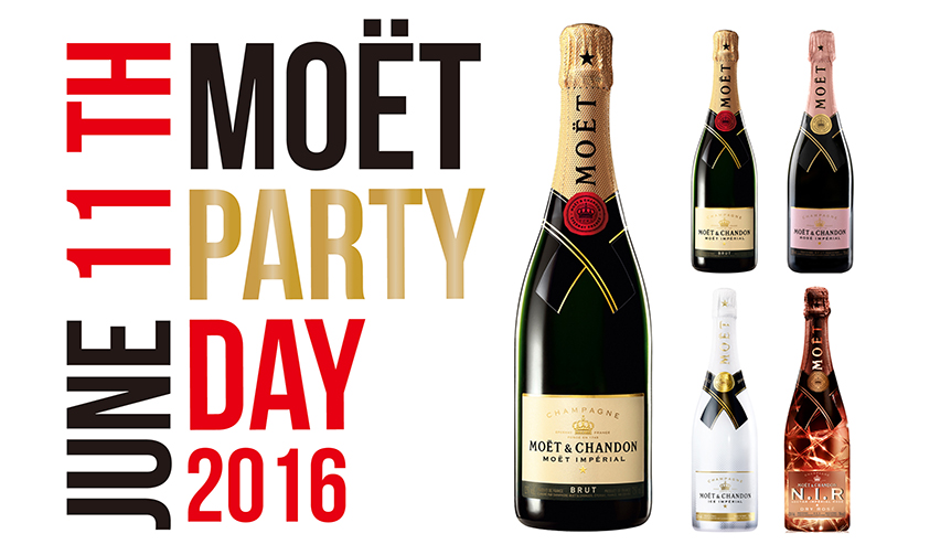 モエ・エ・シャンドン 世界26ヶ国「MOËT PARTY DAY」同日開催！｜MOËT & CHANDON
