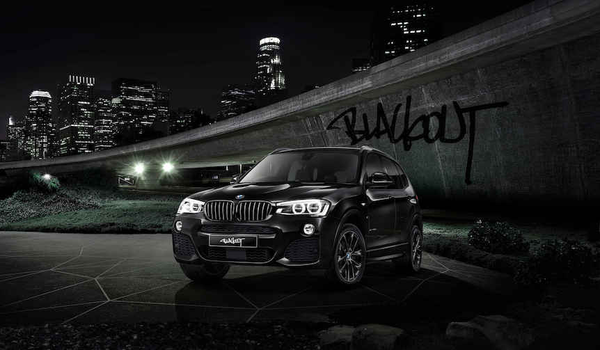 BMW100周年を祝した限定車「X3セレブレーション エディション“ブラックアウト”」|BMW