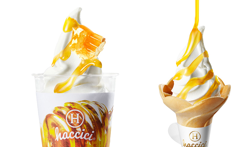 ハッチのはちみつたっぷりソフトクリーム「haccici」が、東京初出店！｜HACCI