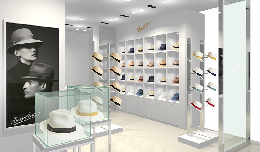 ボルサリーノ大丸東京店がリニューアルオープン｜BORSALINO