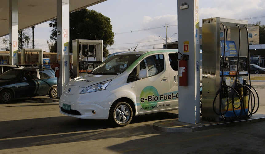 日産、エタノールで走る燃料電池車のプロトタイプを発表｜Nissan